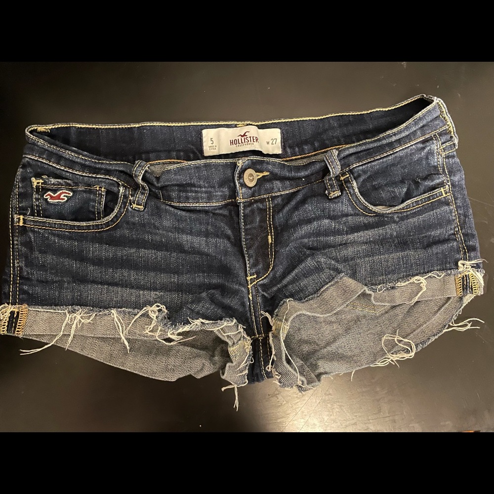 Size 5 hollister jean shorts